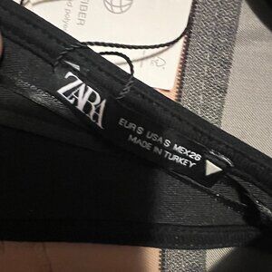 Zara black, backless dress